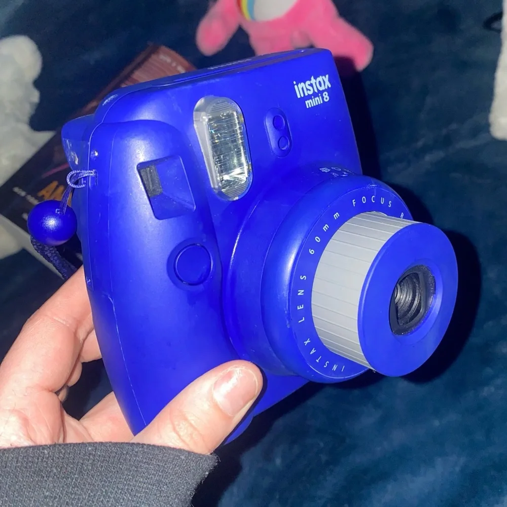 Fujifilm Instax Mini 8 Camera - Cobalt Blue